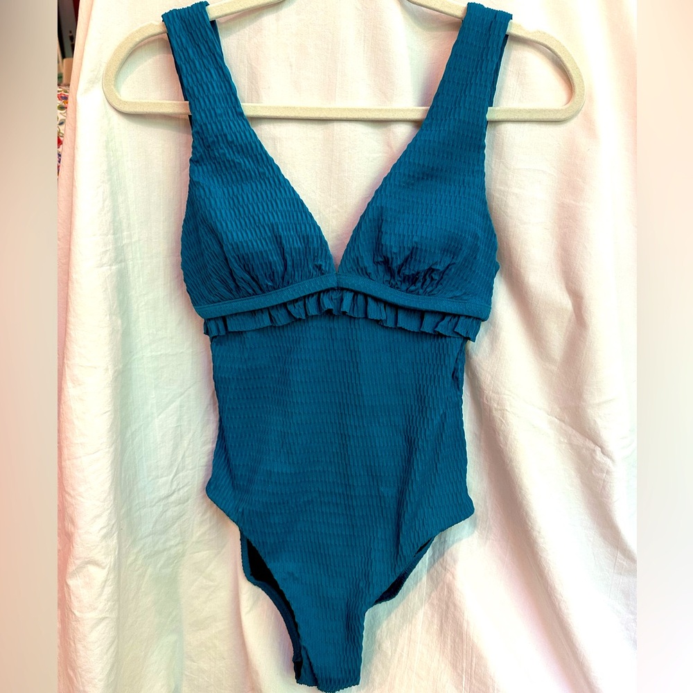 Chelsea28 Teal Blue Swimsuit Women’s Small